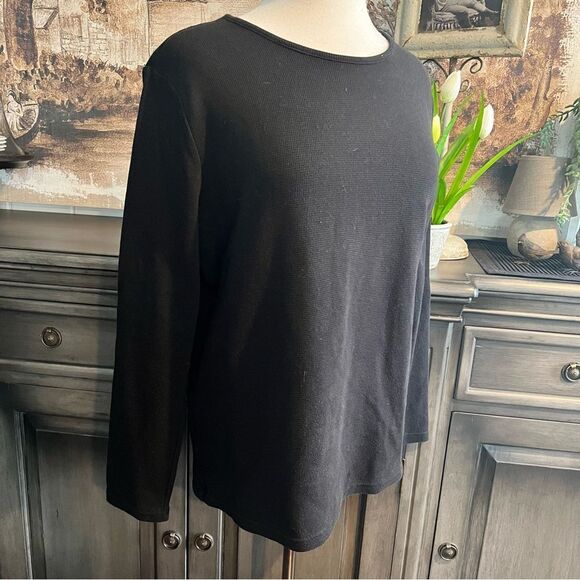 Cato Black Boxy Relaxed T-Shirt - Picture 1 of 5